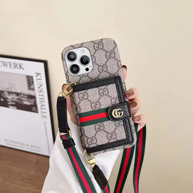 Luxury G wallet IPhone Case