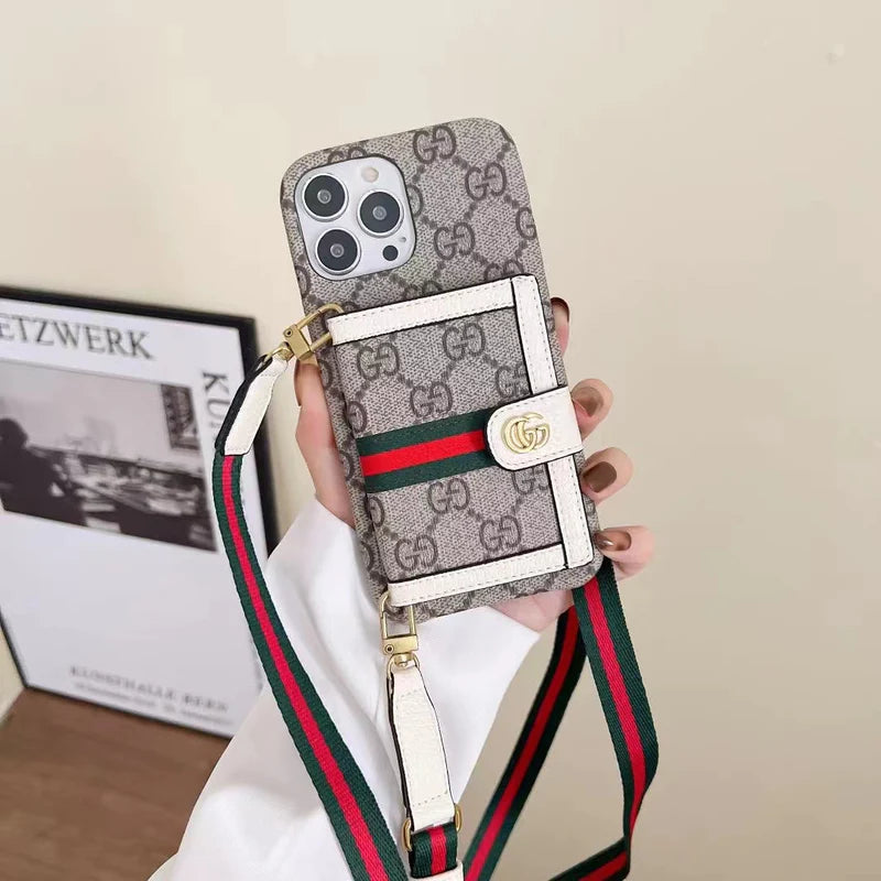 Luxury G wallet IPhone Case