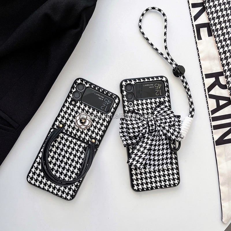 Luxury Of-White Flip 5 Case