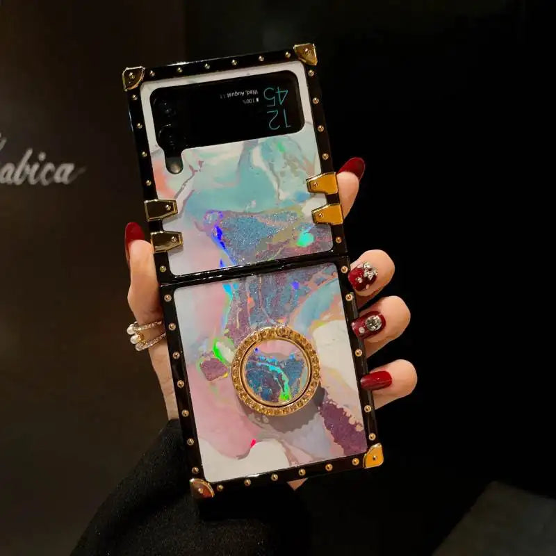 Premium Square Holder Flip Case