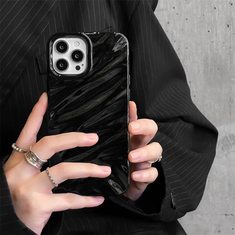 Premium Wavy Texture Case