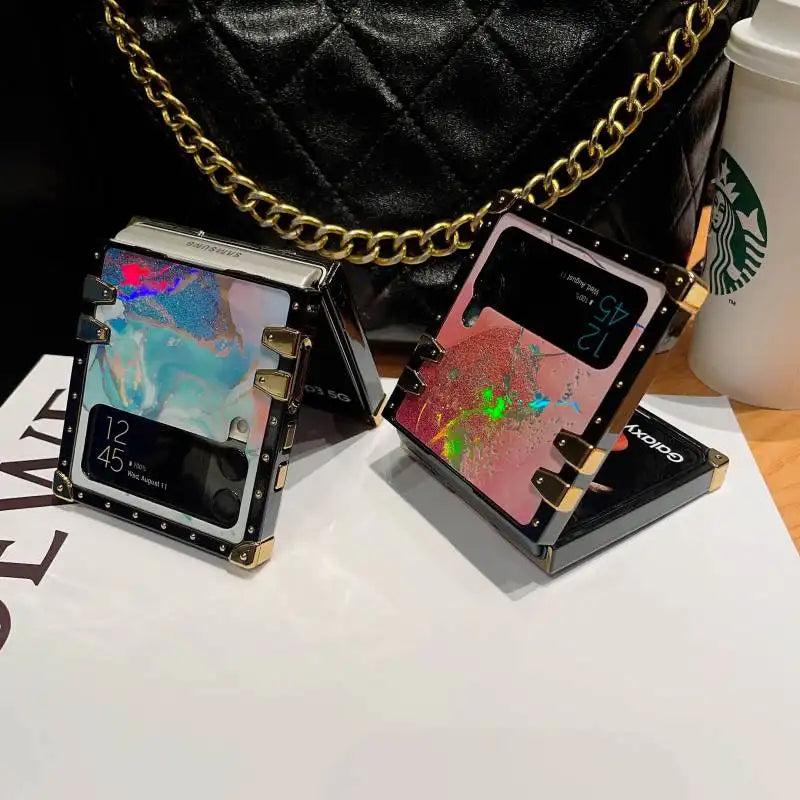 Premium Square Holder Flip Case