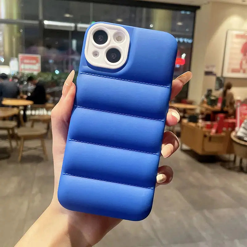 Premium Puffer Silicone Case