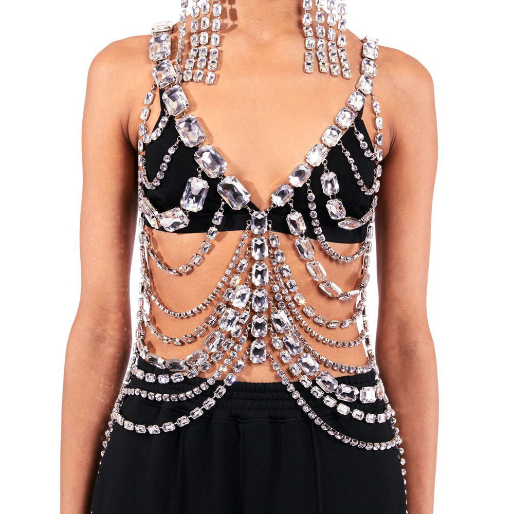 Luxury Big Stone Body Chain