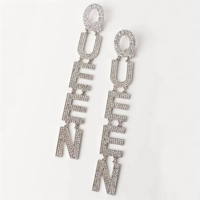 Luxury Stone QUEEN Earrings