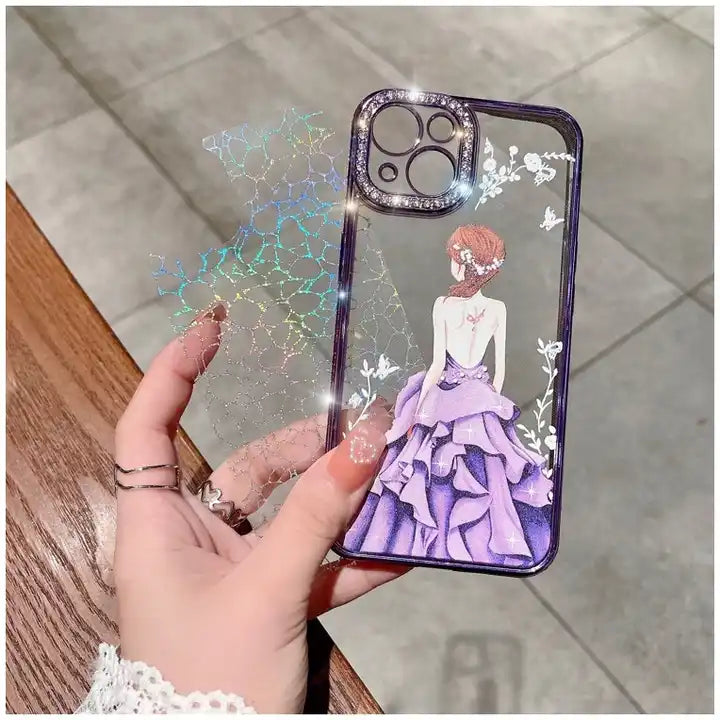 Premium Princesses Dress Iphone 15 Case