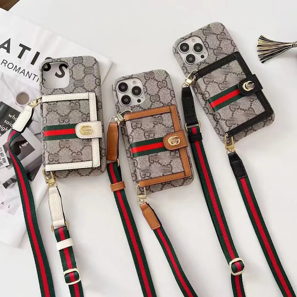 Luxury G wallet IPhone Case
