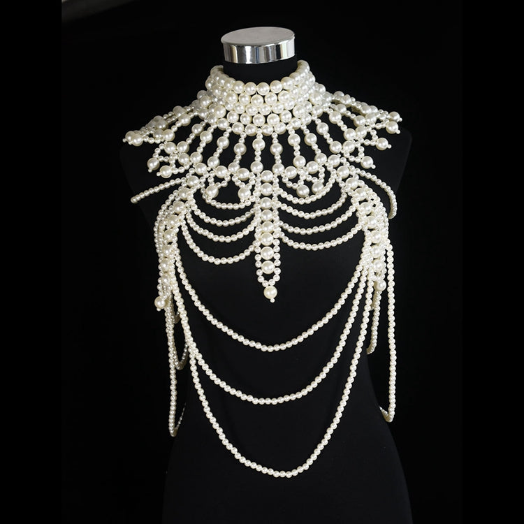 Luxury Fashionable Pearl Body Chain