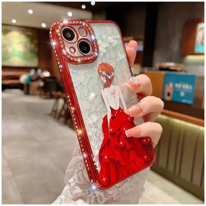 Premium Princesses Dress Iphone 15 Case
