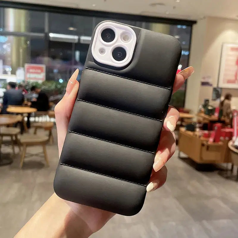 Premium Puffer Silicone Case