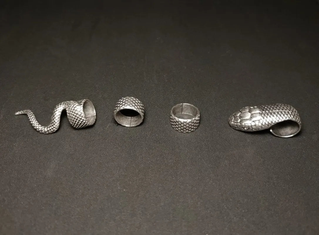 Antique Silver Color Snack Ring