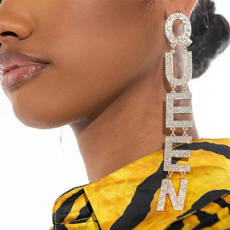 Luxury Stone QUEEN Earrings