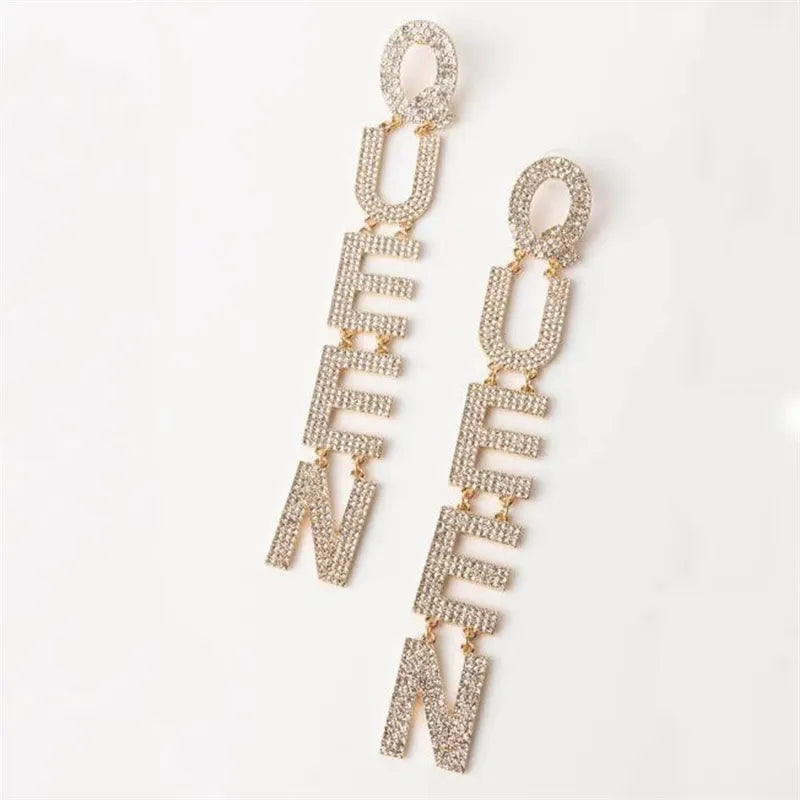 Luxury Stone QUEEN Earrings