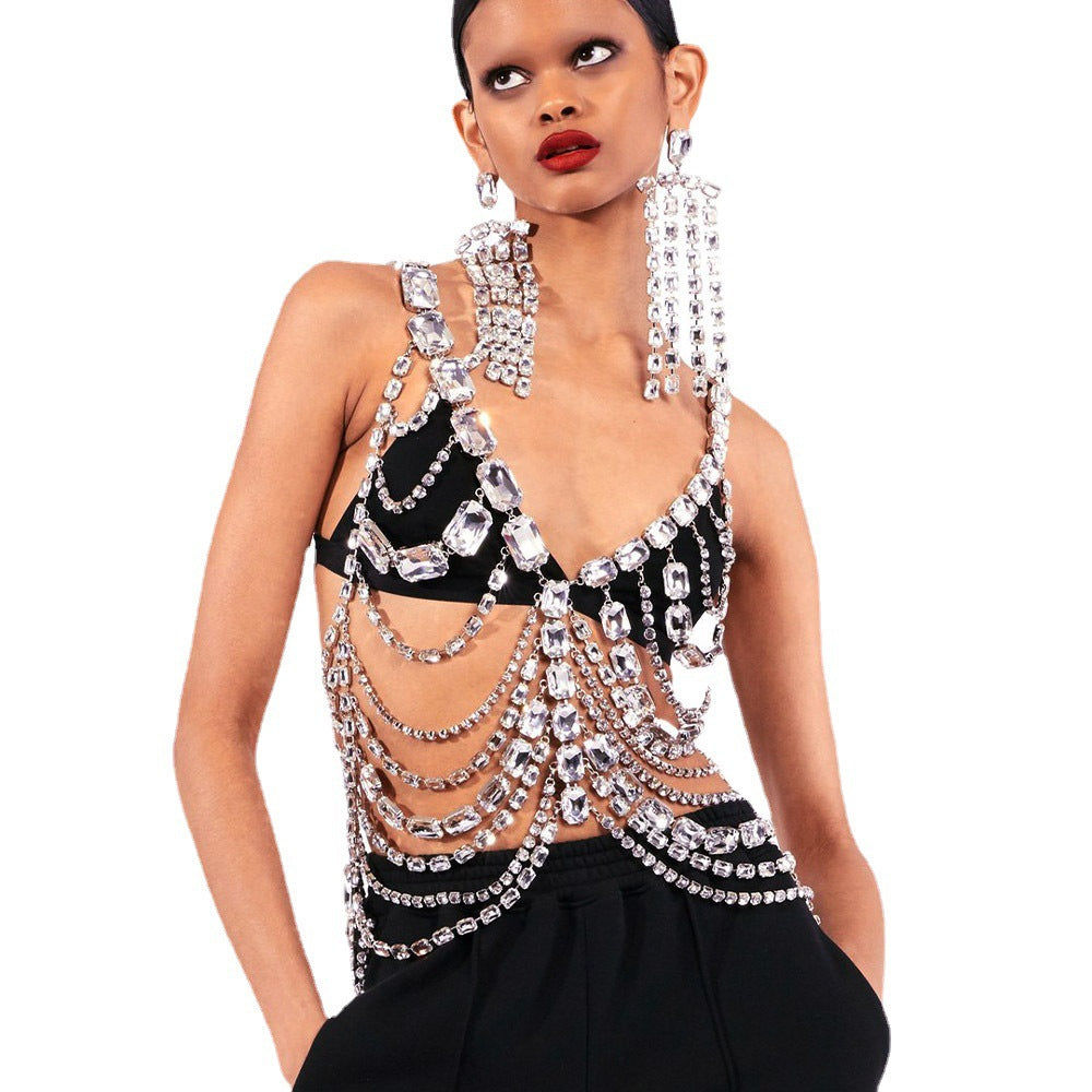 Luxury Big Stone Body Chain