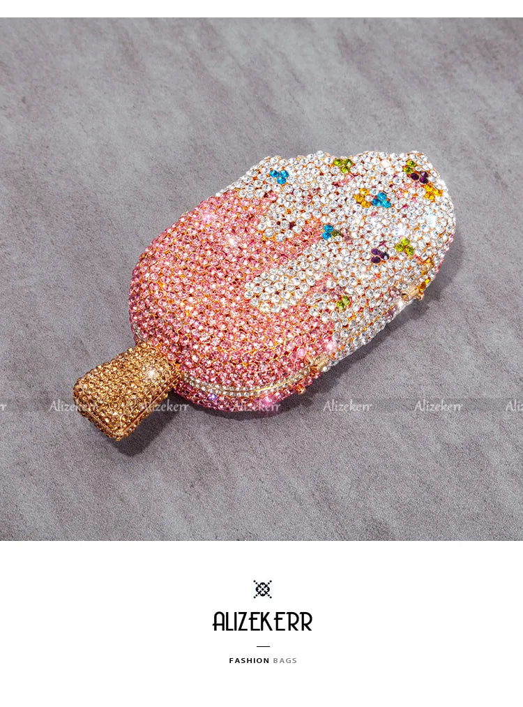 Popsicle Diamond Clutch