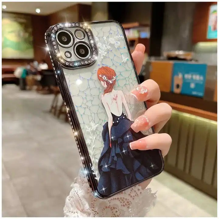 Premium Princesses Dress Iphone 15 Case