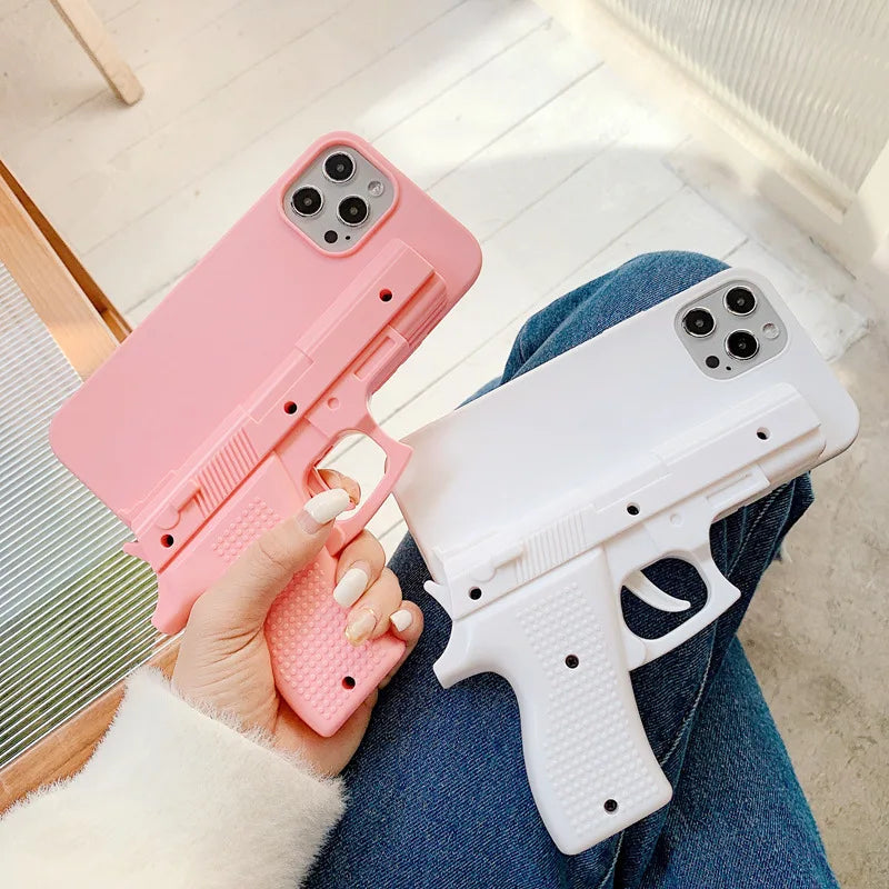 Premium GUN iPhone Silicon Case