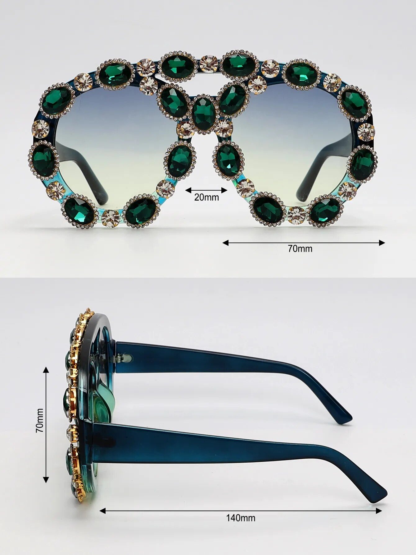 Premium Stone Sunglasses