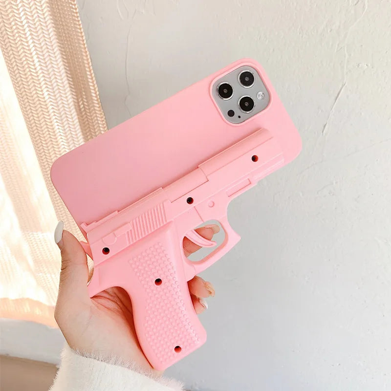 Premium GUN iPhone Silicon Case