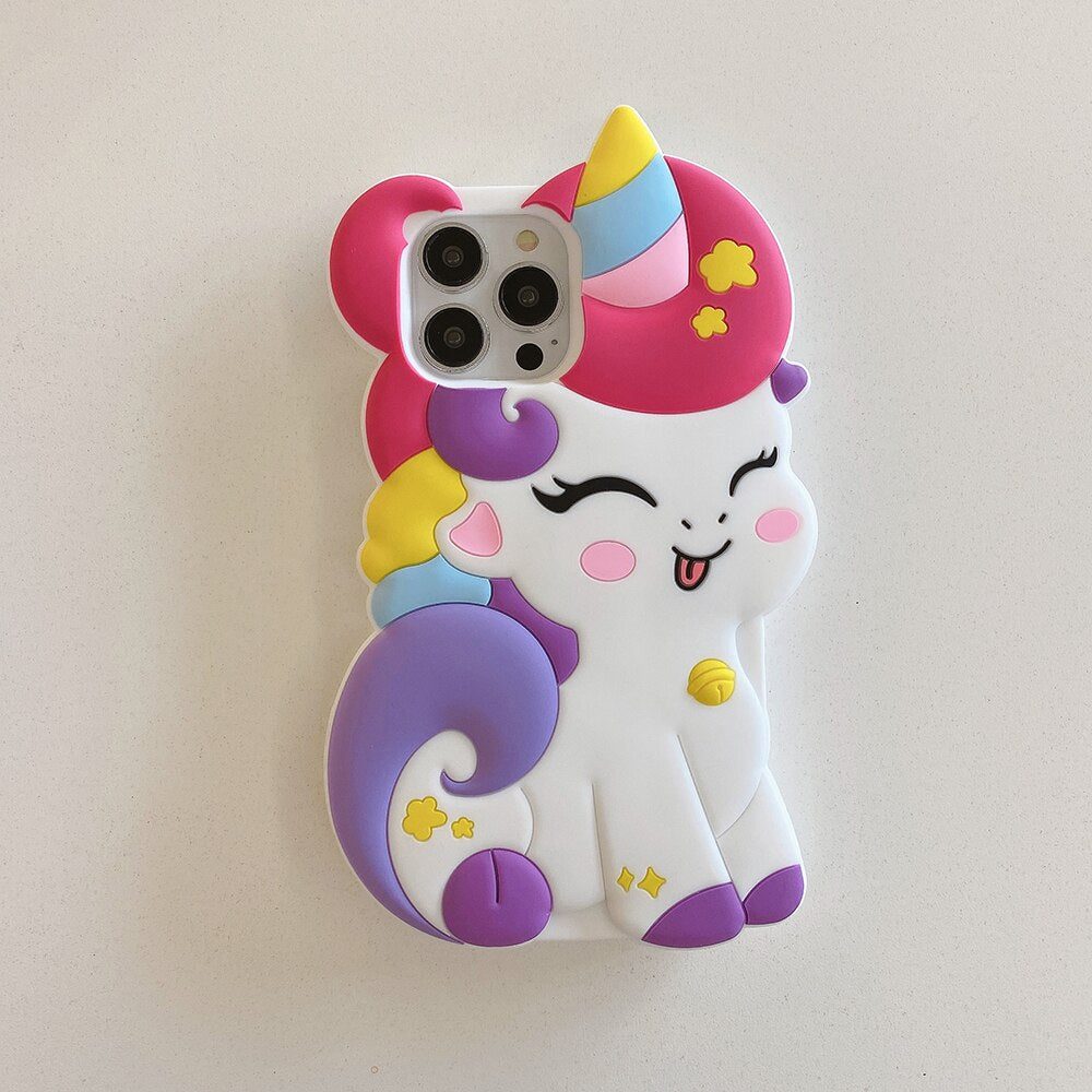 Baby Unicorn iPhone Silicon Case