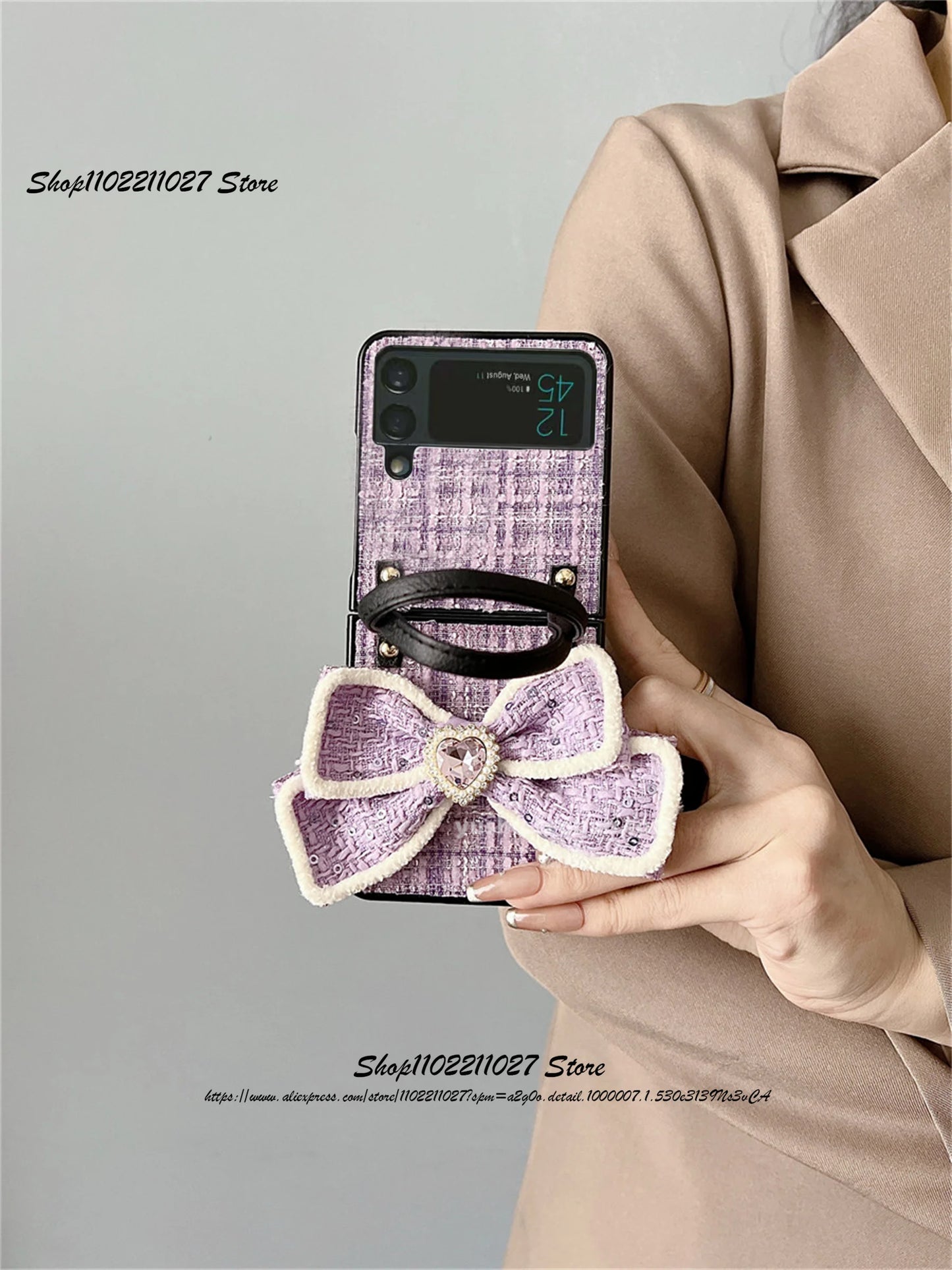 Purple Knot Z flip Case