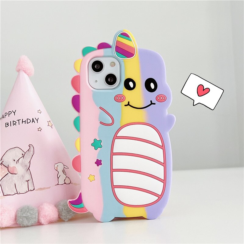 Unicorn 3D iPhone Silicon Case
