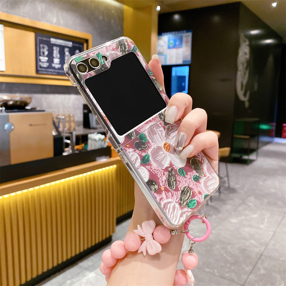 Pastel Flower Z flip 5 Case