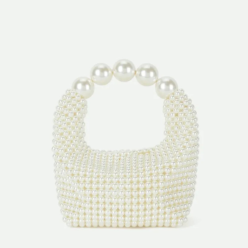 Pearl beaded designer Bag
