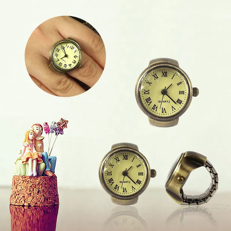 Premium Vintage Watch Ring