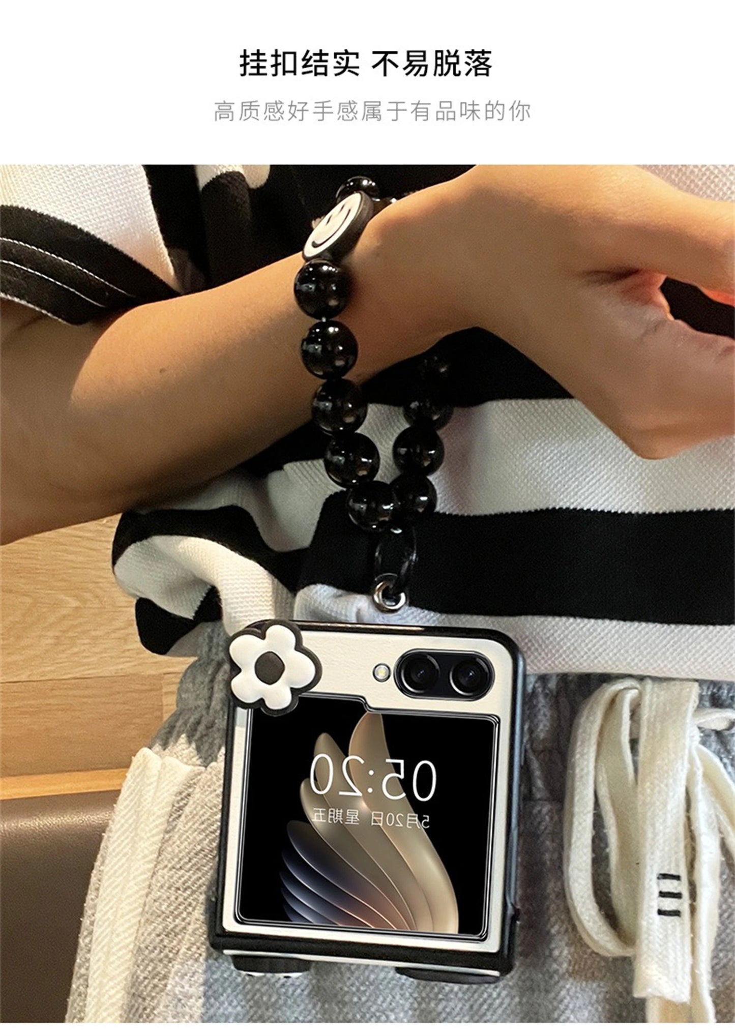 Premium Black BoB Z flip 5 Case