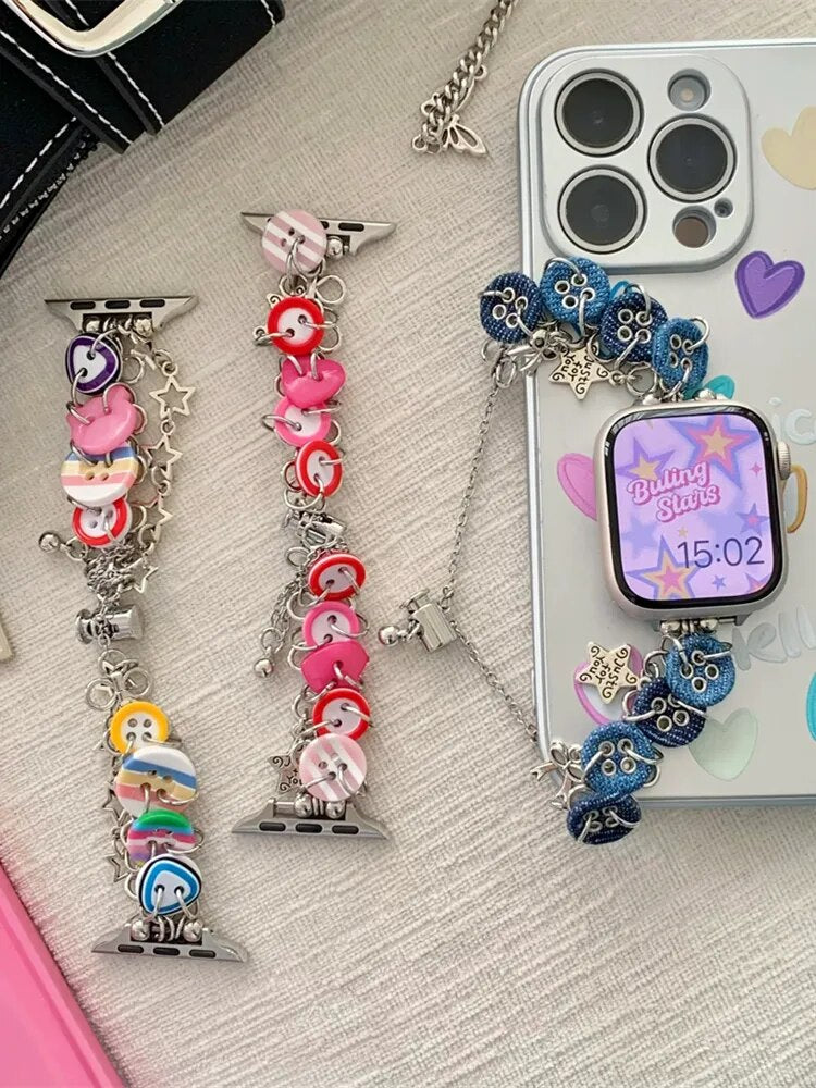 Charm Hooks iWatch Strap