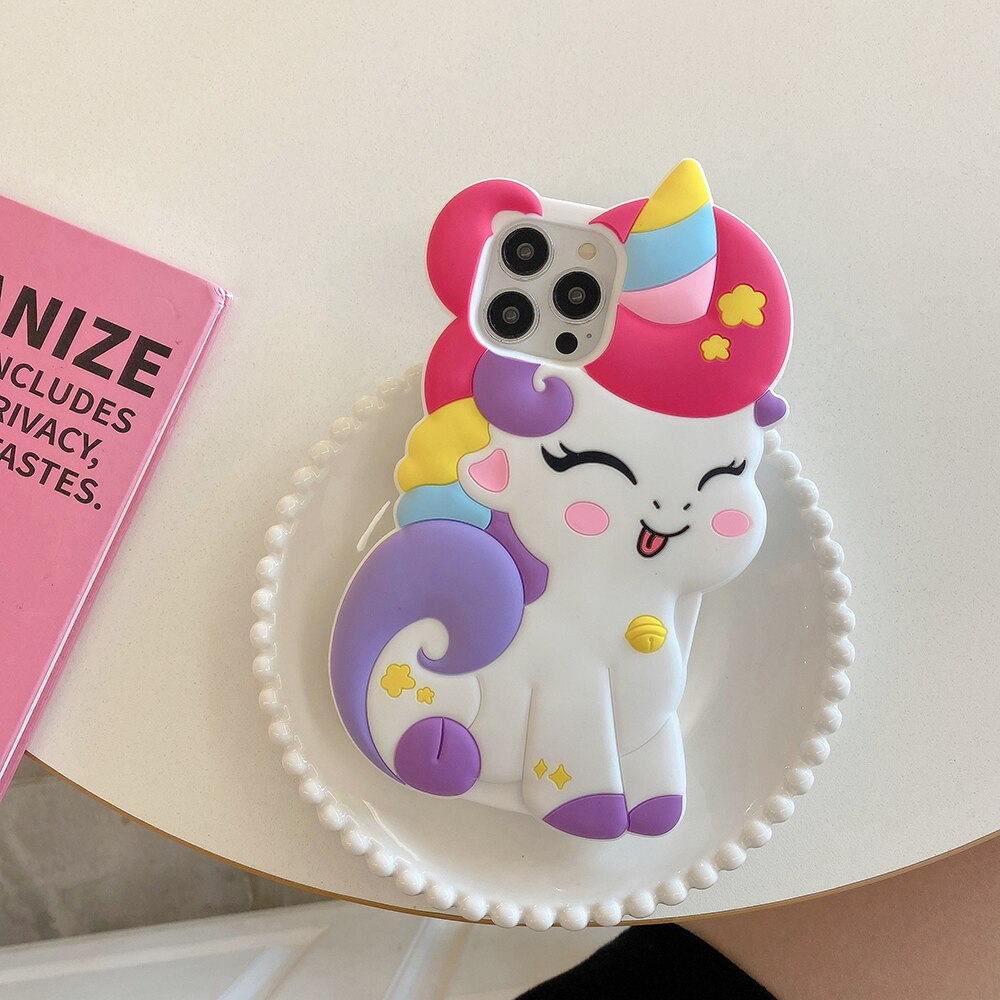 Baby Unicorn iPhone Silicon Case