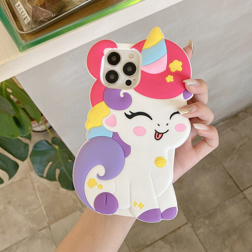 Baby Unicorn iPhone Silicon Case