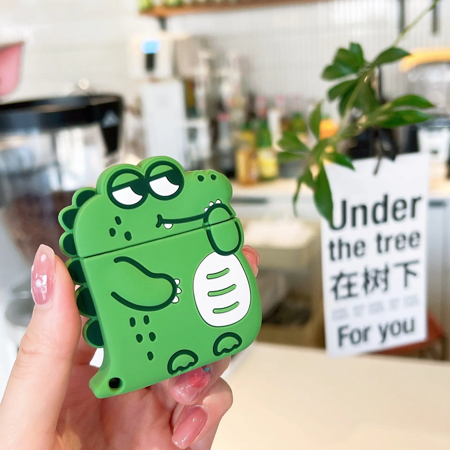 Premium Soft Croco Airpods Case