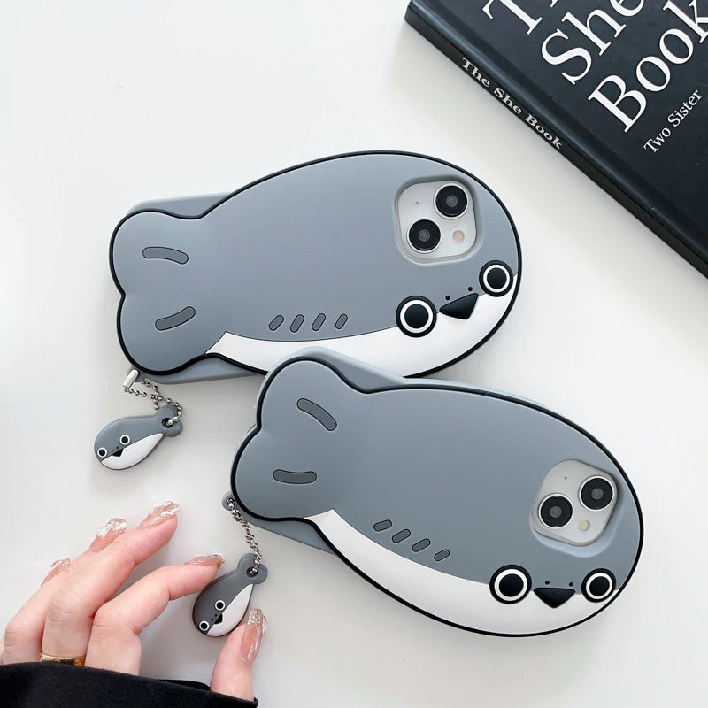 Premium Baby Whale iPhone 15 Case