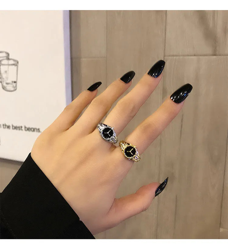 Vintage Love Watch Ring