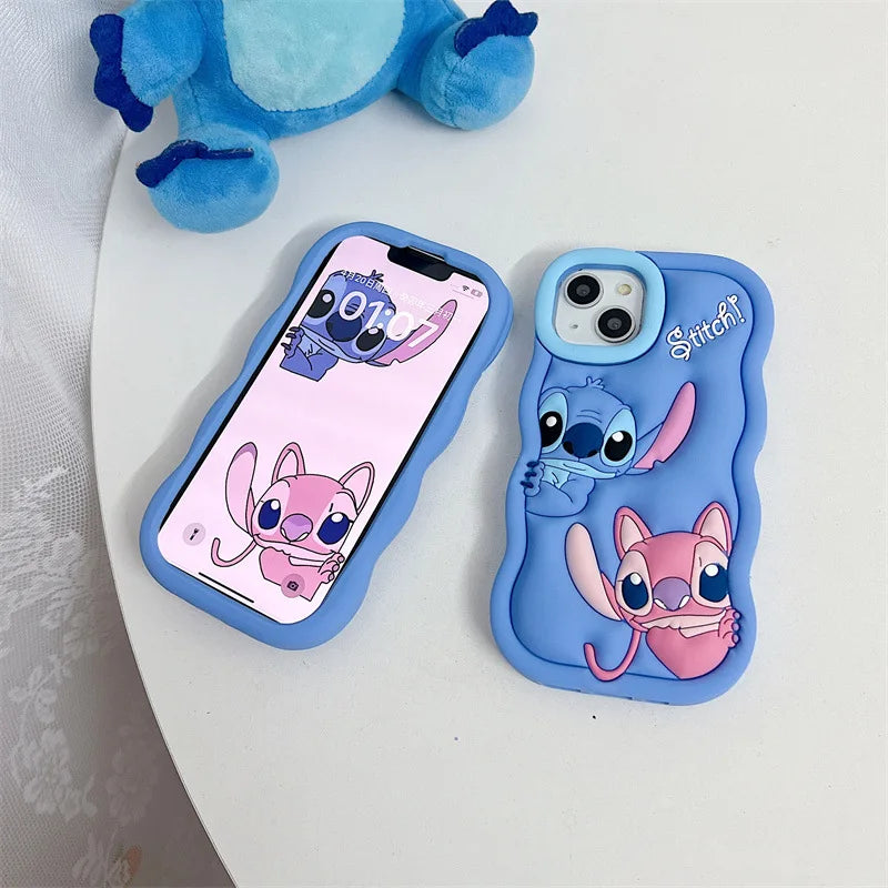 Premium Stitch iPhone Silicon Case