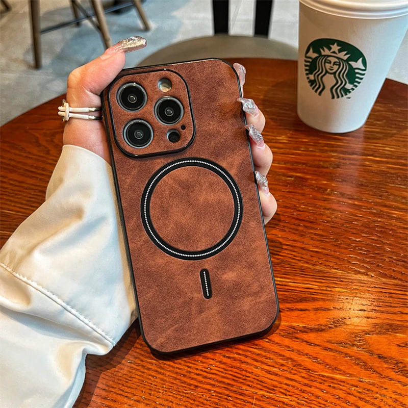 Luxury Leather Velvet Case