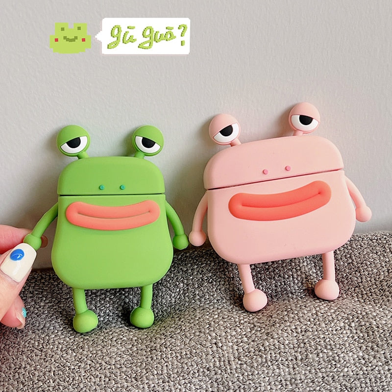 Froggy Silicon Airpods Case