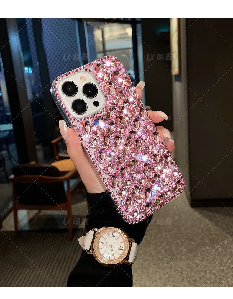 Luxuury Diamond Stone iPhone Case