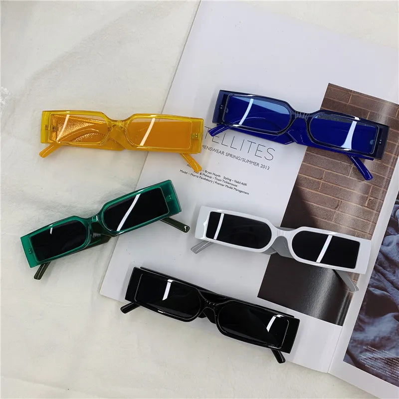 Luxury Rectangle Fashion Men Sunglasses