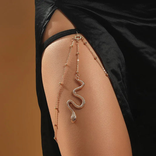 Premium Snake Style Leg Chain