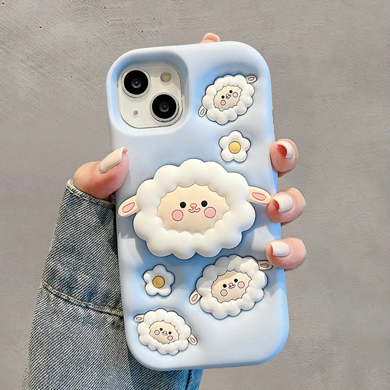 Blue Sheep iPhone Silicon Case