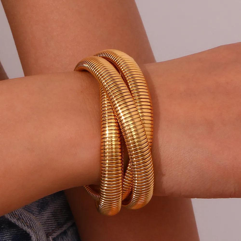 Premium 3 Layers Wrapped Bracelets Bangles
