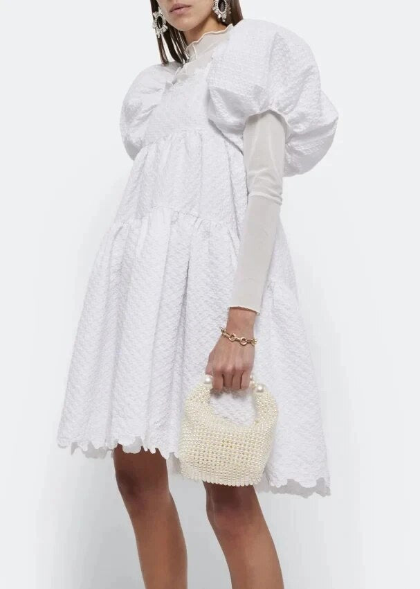 Pearl beaded designer Bag