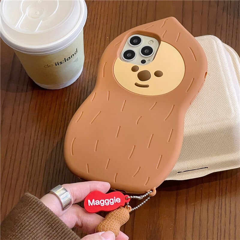 Premium Peanut iPhone Silicon Case
