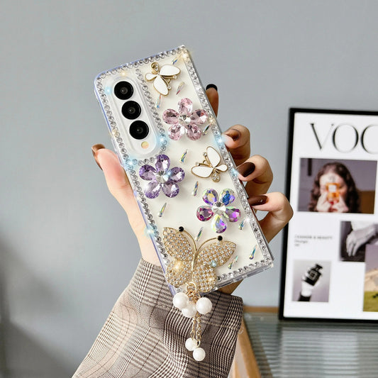 Luxury Stone Butterfly Case