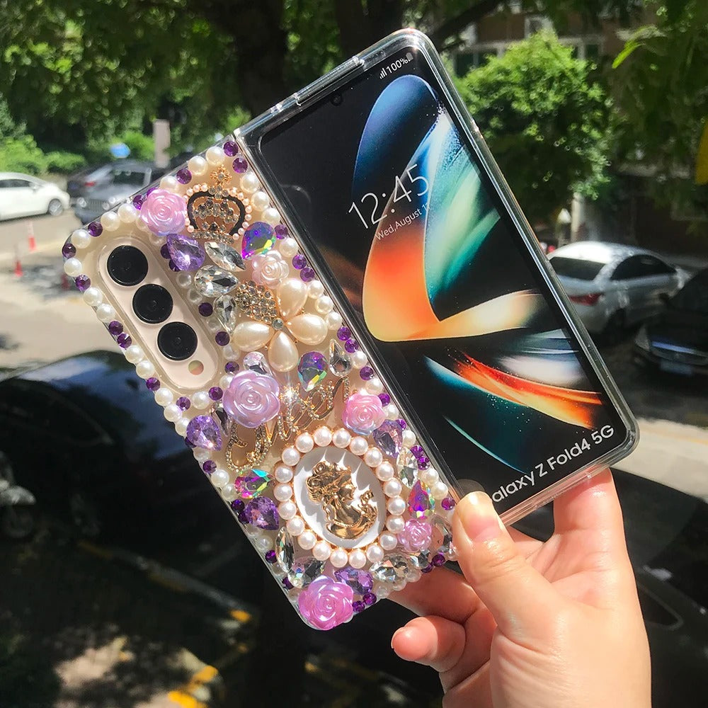 Luxury Lavender Crown Case