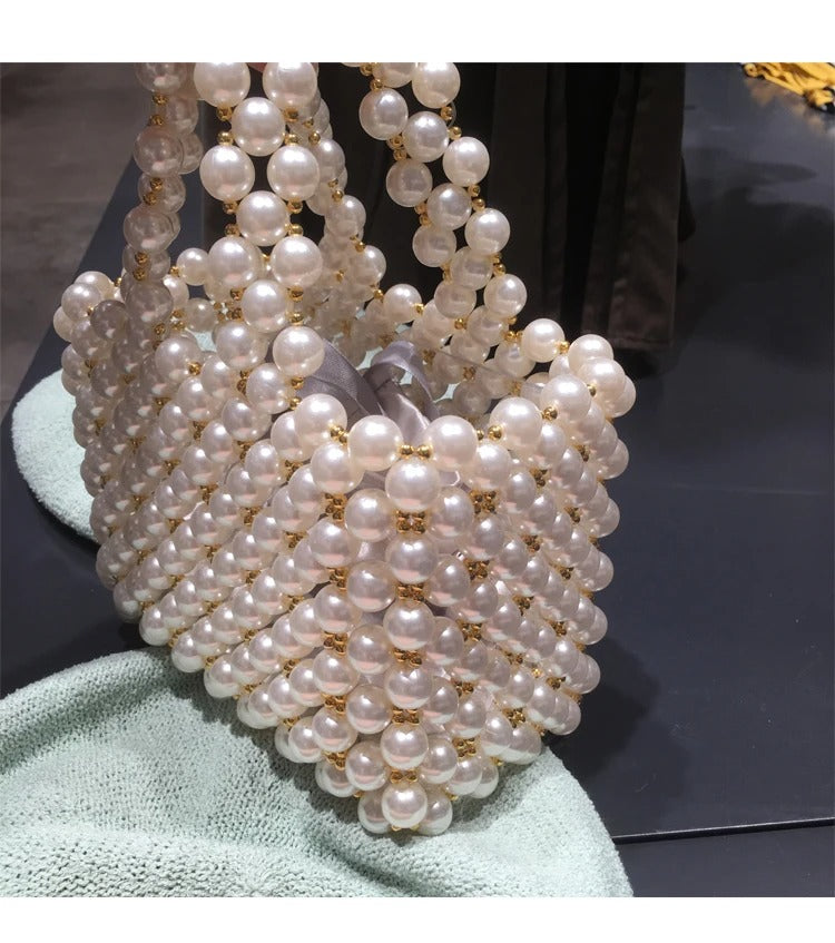 Premium Square Beaded Bag