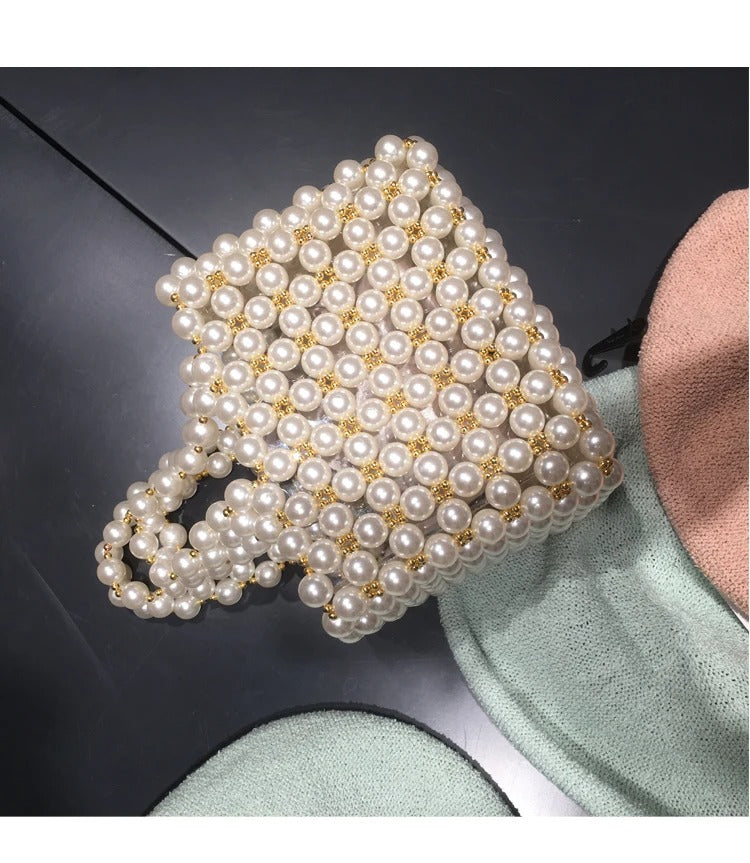Premium Square Beaded Bag